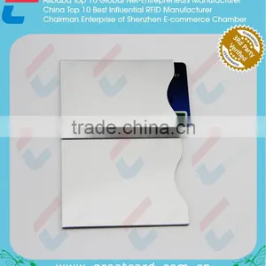 Aluminum Foil Paper RFID Credit Card Sleeves / RFID Blocking Passport Sleeves thumbnail-2