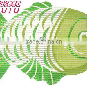 Fancy Shape Non-slip Decorative PVC Mat thumbnail-1