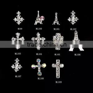 Top Selling Beautiful Nail Alloy ML Series 3d Nail Art for Sale thumbnail-2