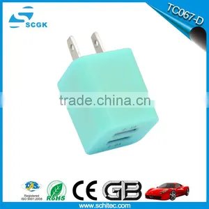 Usb Travel Charger 5v 2A Travel Wall USB Charging Adapter Charger thumbnail-1