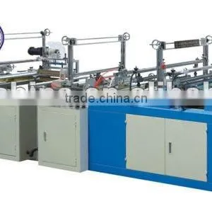 SHXJ-E Full Automatic T-shirt Hot-sealing Cold Cutting Bag Making Machine thumbnail-1