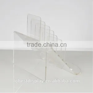 Innovative Design 7 Slots Acrylic Card Holder,acrylic Leaflet Holder,acrylic Brochure Holder thumbnail-3