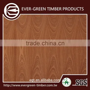 Stable Quality Sapelli Veneer Laminate Sheet for Interior Wall Decorative Panel thumbnail-2