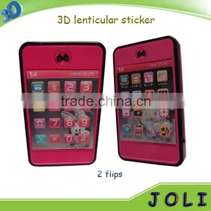 Custom Logo Lenticular Stickers /3d Lenticular Sticker Printing thumbnail-2