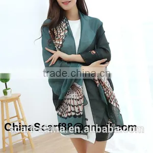 Wholesale Owl Print Scarf thumbnail-1