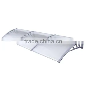Plastic Frame Polycarbonate Rain Tent Awning for Windows thumbnail-5