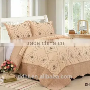 DH8803 Embroidery Quilts / Embroidery Bedspreads / Bedding Sets thumbnail-1