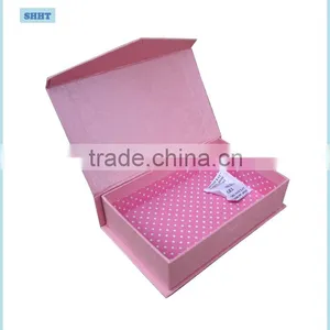 Gift Packaging Paper Box With Color Ribbon and Custom Design thumbnail-3