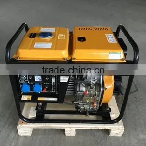 China Factory 5kw Electric Diesel Generator Price thumbnail-1