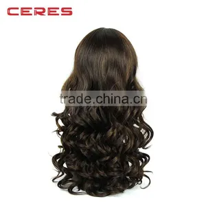 Wholesale 7A Full Lace Human Hair Wigs Natural Color Glueless Full Lace Wig With Baby Hair thumbnail-1