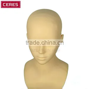 Factory Custom Cosmetology Bald Mannequin Head thumbnail-5