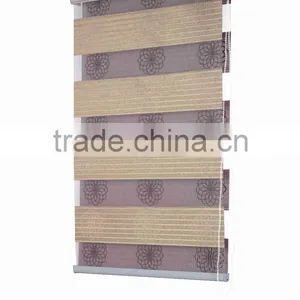 JINZUAN 100% Polyester Zebra Roller Blinds for Living Room thumbnail-5
