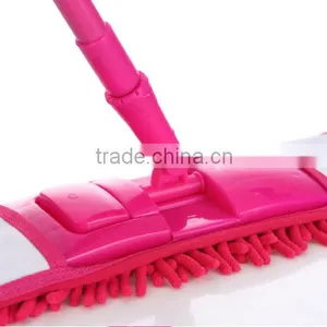 Microfiber Chenille Flat Floor Mop thumbnail-4