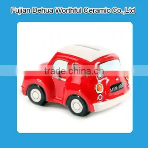 Cutely Car Design Ceramic Money Box thumbnail-2