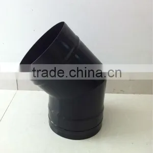 CE Enamel Chimney Flue Pipe 90 Degree Elbow Enamel Chimney Flue Pipe thumbnail-5