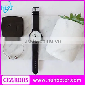 Hot Selling Simple Style Japan Quartz Movt Marble Face Watch Custom Logo Watch Face thumbnail-1