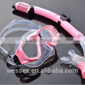 Yellow Dive Mask and Snorkel,silicone Dive Mask,dive Equipment thumbnail-2