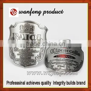 Manufactures of Metal Wine Bottle Labels thumbnail-5