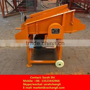 Good Helper of Construction Industrial!! Small Mobile Electric Sand Screen for Sale thumbnail-1