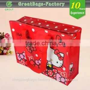 Promo Polypropylene PP Woven Bag, Laminated PP Woven Bag, pp Woven Bag With Zipper thumbnail-1