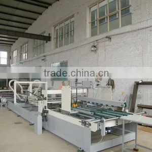 Automatic Corrugated Carton Folding Machine / Corrugated Box Folder Gluer thumbnail-3