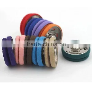 24mm Colorful Fastener Fabric Button thumbnail-3