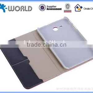 Slim Embossing Leather Case Engraved Leather Tablet Case for Samsung Galaxy Tab A 7.0 thumbnail-5