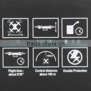 2016 Quadcopter FPV WIFI hd Camera Professional Remote Control Helicopter Toys From China RTF Black Color New Item thumbnail-4