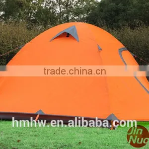 Outdoor Camping Tent 3-4 Person With Double Layers thumbnail-1