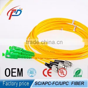 Singlemode SC/APC-FC/UPC Fiber Optic Cable Patch Cords thumbnail-1