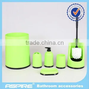 Green Bathroom Soap Dish Toothbrush Holder thumbnail-1