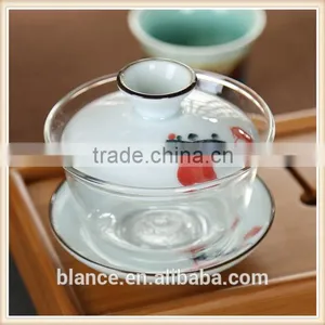 Heat Resistant Clear Glass GaiWan thumbnail-4