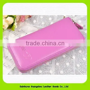 15525 Custom Wholesale Zipper Women Wallet With Strap thumbnail-3