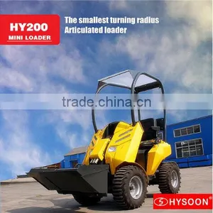 Hysoon HY200 Mini Wheel Loader for Sale thumbnail-1