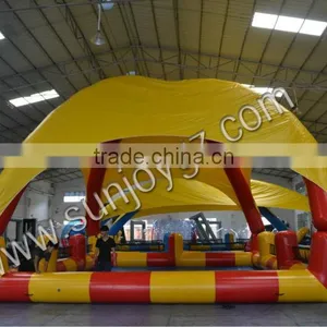 2016 Inflatable Pool Tent Sunjoy Infatables thumbnail-1