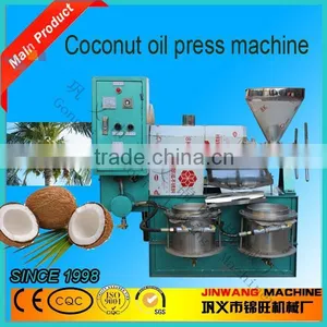 Healthy Oil Coconut Oil Squeezing Machine/Screw Cold Coconut Oil Squeezing Machine for Burma thumbnail-1
