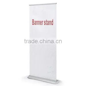 Portable Full Aluminum Water Drop Roll up Banner Standee, Wide Base Roll up Stand, Broad Base Roll up Display Stand thumbnail-4