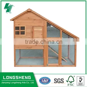 Easy Clean Wooden Rabbit House thumbnail-3