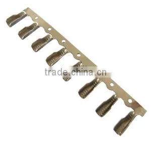 OEM Automative Stamped Parts High Strength Wire Connector Terminal thumbnail-1
