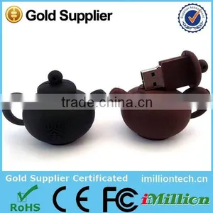 China Suppier Hots Item Chinese Mini Teapot Shape Usb Flash Drive 2.0/3.0 Pendrives 32gb 16gb 8gb 4gb Usb Memory Stick Wholesale thumbnail-1