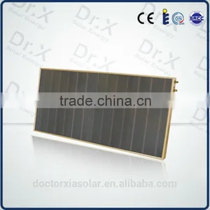 High Efficiency Balcony Black Chrome Selective Coating Flat Plate Collector Prices thumbnail-1