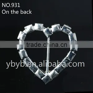 Fashion Rhinestone Flower Brooch/metal Flower Brooch for Wedding Invitation/rhinestone Brooches-931 thumbnail-3