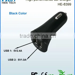 2015 New Product Universal Car Charger With 2 USB Output 5V 3.4A,Double Usb Car Charger Cigarette Lighter Adapter thumbnail-3