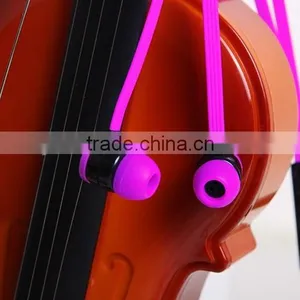 High Quality Sports Style Mobile Phone Custom Made Earphones Flat Cable Headphones thumbnail-2
