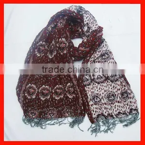 2011 Newest Lady Fashion Polyester Scarf Yiwu thumbnail-1