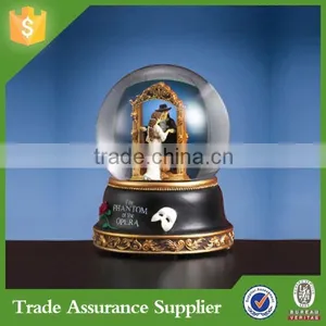 New Product Mirror Scene Phantom Of the Opera Mask Snow Globe thumbnail-1