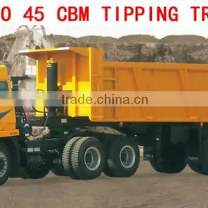 40 FT 60 FT SEMI LOW BED TRUCK TRAILER HEAVY DUTY AXLES HEAVY DUTY MULTILEAF SUSPENSION TRUCK TRAILER Heavy Duty Boat Trailers thumbnail-3