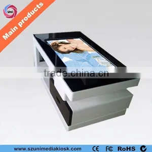 Waterproof Wifi 42 Inch HD TFT Indoor Use Exhibition Halls Touch Screen Table thumbnail-2