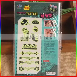 Luminous Tattoo Sticker Fluorescent for Kids thumbnail-1