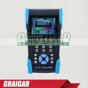 3.5'' LCD CCTV Tester L-T2601T IP&Analog Camera Testing TDR Tester UTP Cable Test POE Test Photograph Video Record PTZ Control thumbnail-1